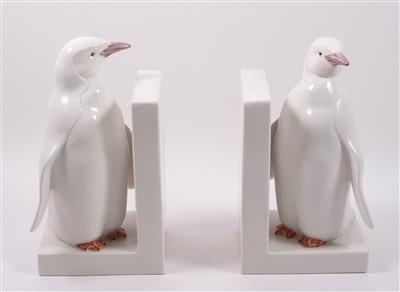 Buchstützenpaar "Pinguine" - Umění, starožitnosti, šperky