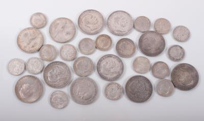 Konvolut Silbermünzen, Österreich-Ungarn, Kronenwährung - Antiques, art and jewellery
