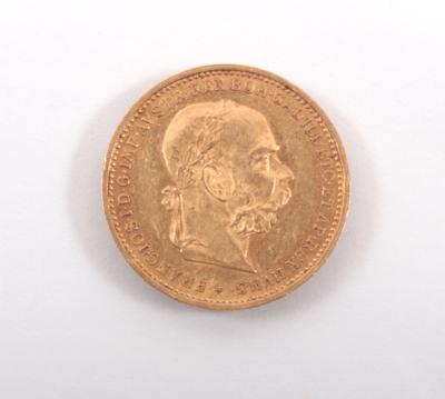 Goldmünze 20 Kronen, Österreich 1893 - Antiques, art and jewellery