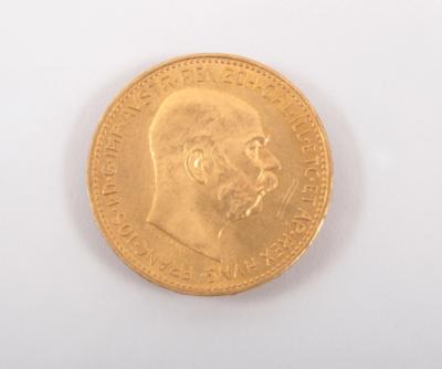 Goldmünze 20 Kronen 1915 - Umění, starožitnosti, šperky