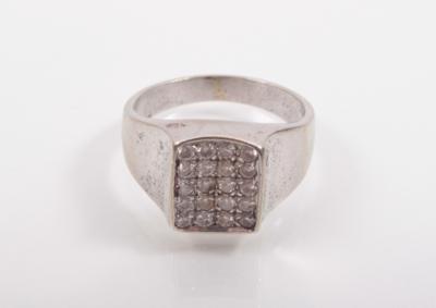 Brillantring zus. 0,44 ct - Antiques, art and jewellery
