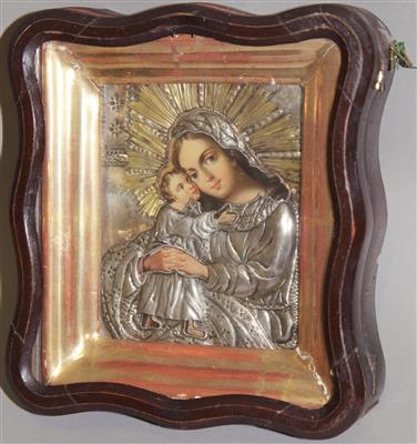 Ikone, "Madonna mit Kind" - Weihnachtsauktion Dorotheum St. Pölten