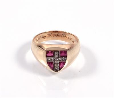 Ring mit Wiener Stadtwappen - Arte, antiquariato e gioielli