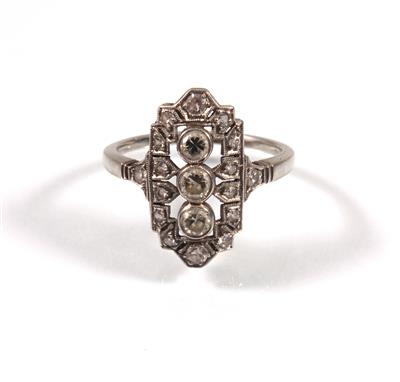 Brillant- Diamantdamenring, zus. ca. 0,60 ct - Weihnachtsauktion Dorotheum St.Pölten