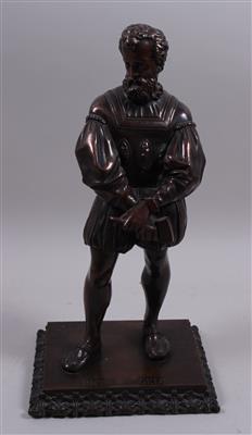 Bronzefigur "MICHEL ANGELO" - Antiques, art and jewellery