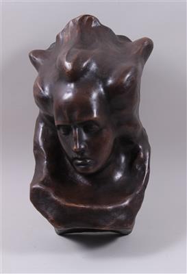 Bronzeskulptur "Kopf" - Auktion Kunst, Antiquitäten und Schmuck