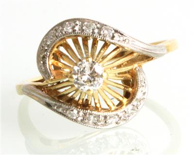 Brillant Diamant Ring - Gioielli