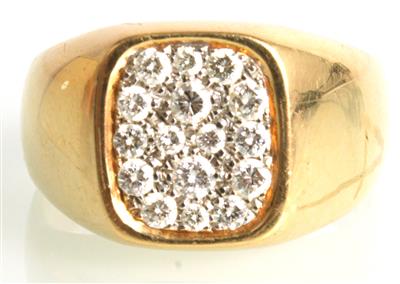 Brillantring zus. ca. 0,60 ct - Schmuck