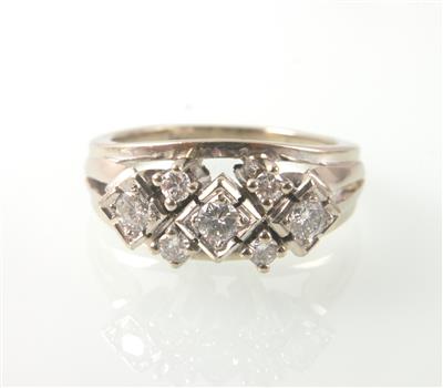 Brillantring zus. ca. 0,40 ct - Gioielli