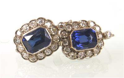 Diamantohrringe zus. ca. 0,90 ct - Jewellery