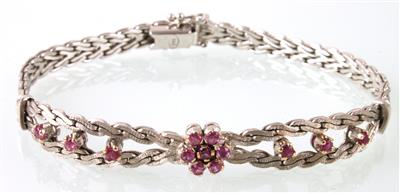 Rubinarmkette - Schmuck Onlineauktion