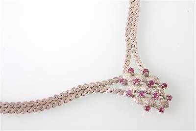 Rubincollier - Schmuck Onlineauktion