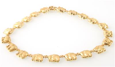 Collier Elephanten - Klenoty