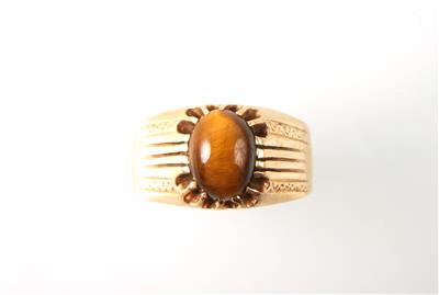 Tigeraugenring - Schmuck Onlineauktion