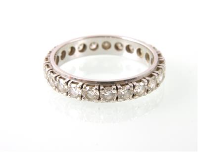 Brillantmemoryring zus. ca. 2,20 ct - Weihnachts Onlineauktion