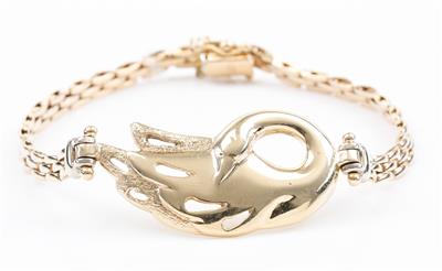 Armkette "Schwan" - Schmuck Onlineauktion