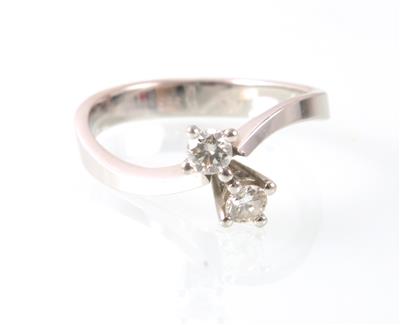 Brillantring zus. 0,27 ct - Sale - auction