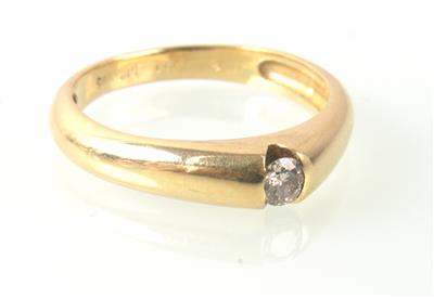 Brillantsolitär ca. 0,15 ct - Sale - auction