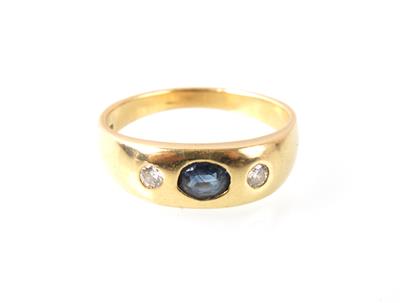 Brillantallianzring zus. ca. 0,15 ct - Valentin - Auktion