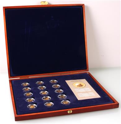 Goldmünzensatz "Euromotive" - Valentin - Auktion
