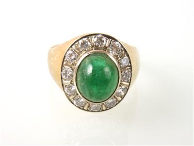 Brillantring zus. ca. 0,70 ct - Schmuck online auction