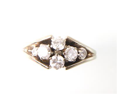 Brillantring zus. ca. 0,90 ct - Jewellery