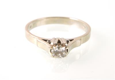 Brillantsolitär ca. 0,35 ct - Schmuck online auction