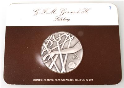 Silbermedaille "Salvador Dali" - Klenoty