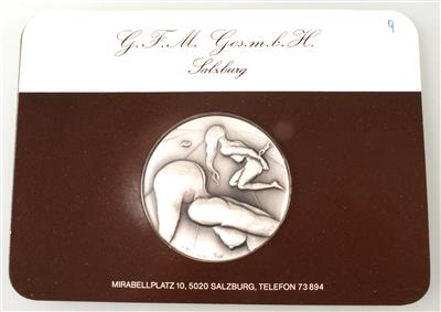 Silbermedaille "Salvador Dali" - Jewellery