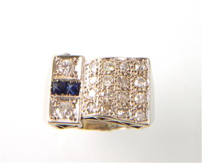 Brillant/Diamantring zus. ca.0,45 ct - Schmuck online auction