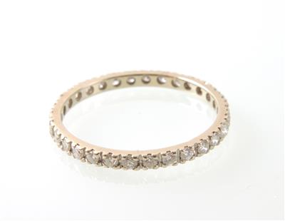 Brillant-Diamant-Memoryring zus. ca. 0,60 ct - Jewellery