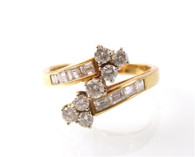 Diamant-Brillantring - Klenoty