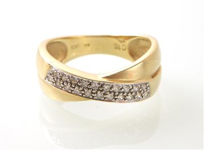 Diamant-Damenring zus. 0,15 ct - Jewellery