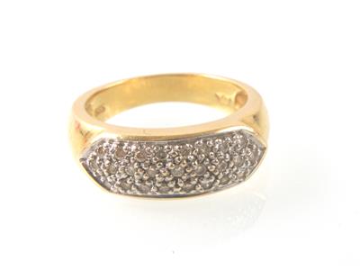 Brillantring zus. ca. 0,35 ct - Summer auction