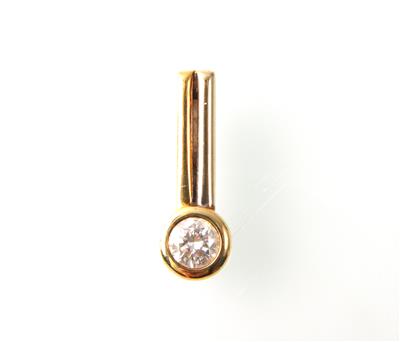 Brillantanhänger ca. 0,40 ct - Schmuck