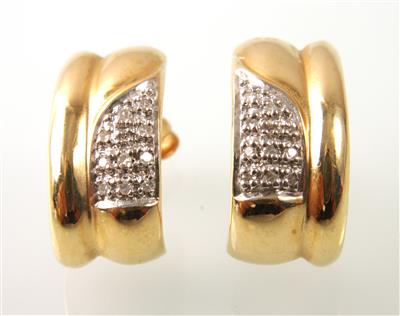 Diamantohrstecker zus. 0,10 ct - Jewellery