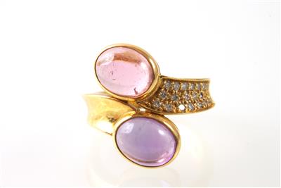 Brillant Amethyst Ring - Klenoty