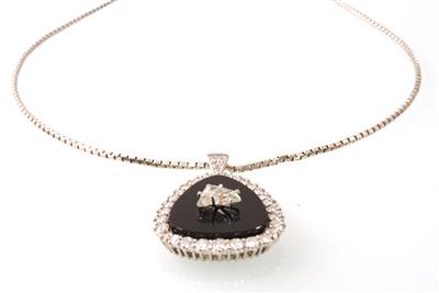 Brillant/Diamantcollier zus. ca. 3,00 ct - Jewellery