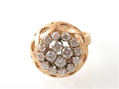 Brillantring zus. ca. 1,10 ct - Schmuck