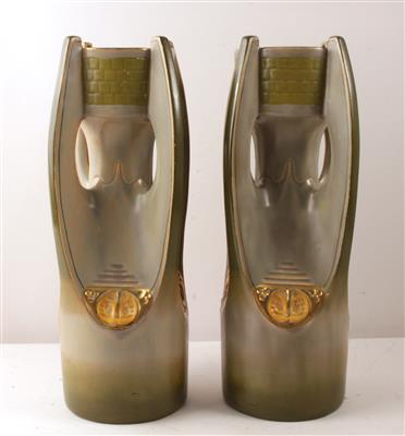 2 Vasen Keramik "JBD" - Schmuck