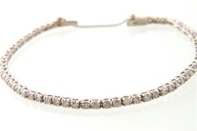 Brillantarmkette zus. ca. 2,50 ct - Jewellery