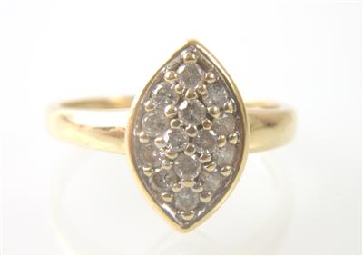 Brillantring zus. 0,48 ct - Gioielli e orologi