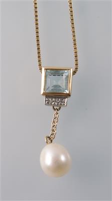 Diamantcollier - Jewellery and watches