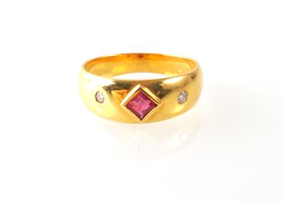 Brillantring - Jewellery, watches and antiques