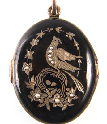 Tula silbernes Medaillon - Jewellery, watches and antiques