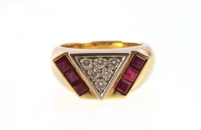 Brillantring zus. ca. 0,20 ct - Gioielli e orologi