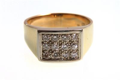 Brillantring zus. ca. 0,40 ct - Gioielli e orologi