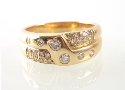 Brillantring zus. ca 0,55 ct - Gioielli e orologi