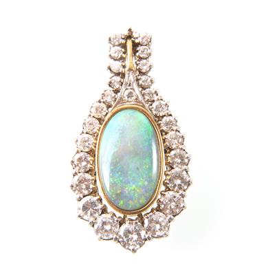 Brillant-Opal Anhänger - Bilder, Schmuck und Uhren