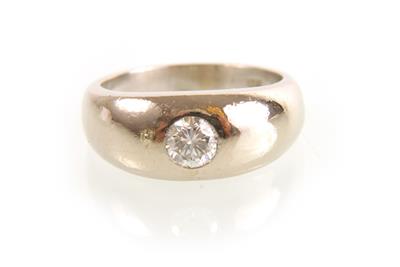 Brillant Ring ca. 0,25 ct - Jewellery and watches